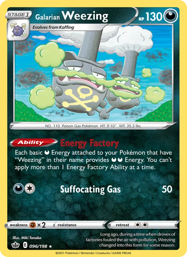 Galarian Weezing #96/198