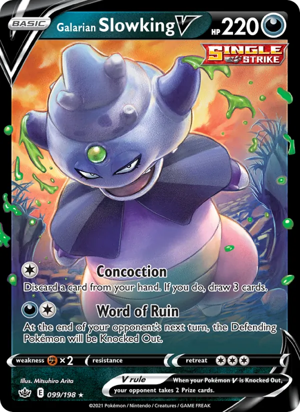 Galarian Slowking V #99/198