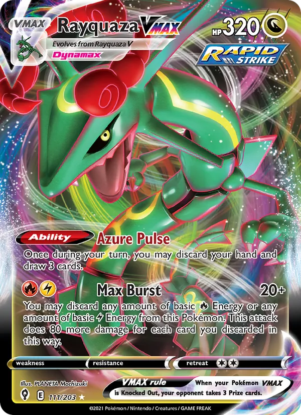 Rayquaza VMAX #111/203