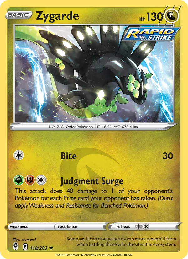Zygarde #118/203