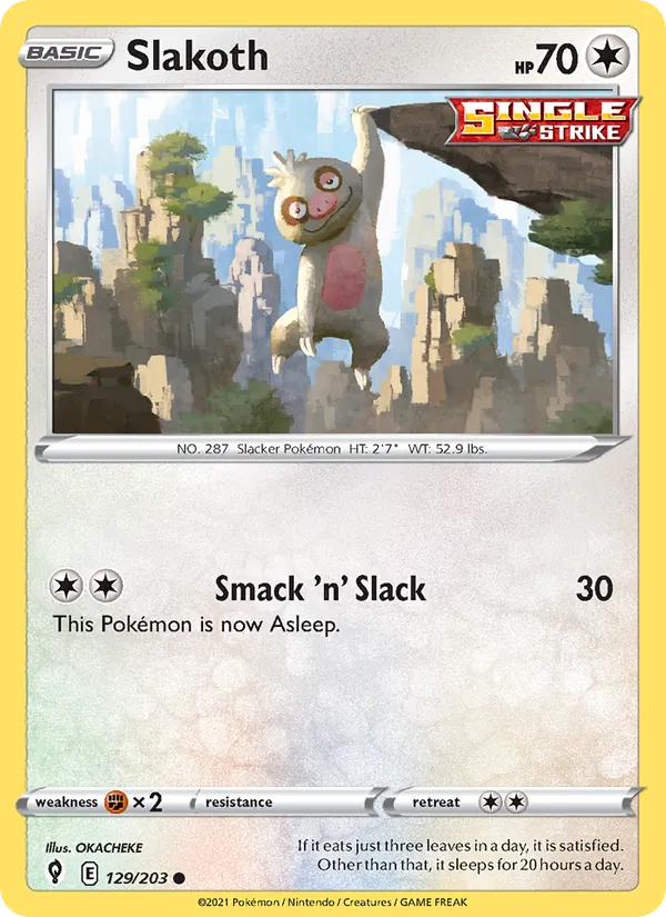 Slakoth #129/203