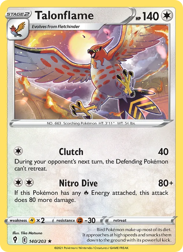 Talonflame #140/203