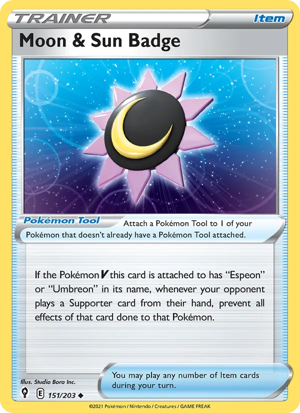 Moon & Sun Badge #151/203