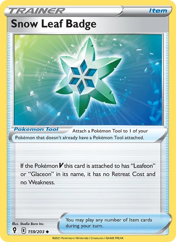 Snow Leaf Badge #159/203