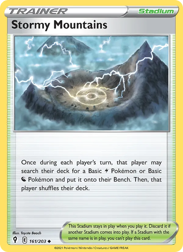 Stormy Mountains #161/203