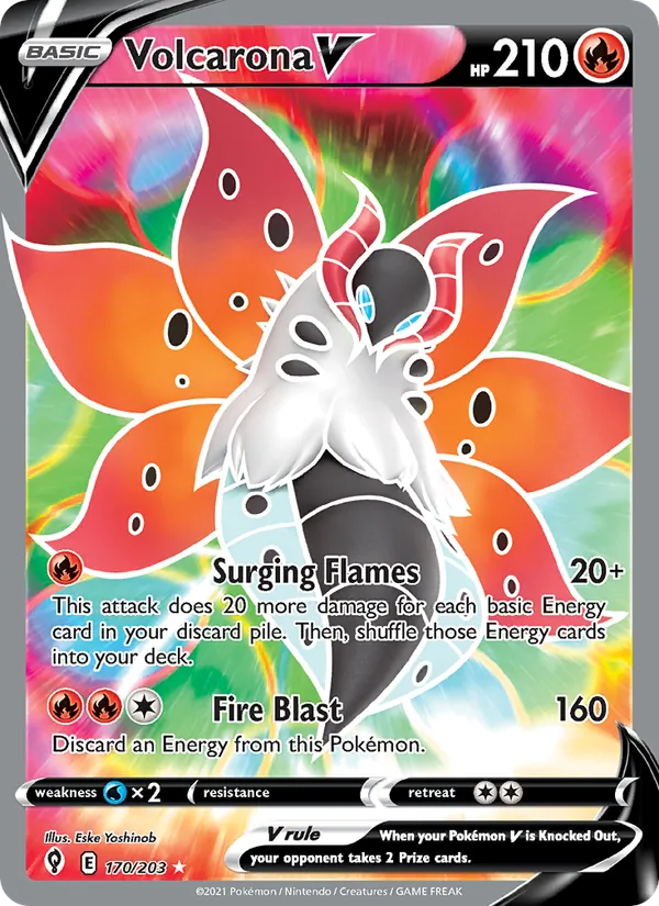 Volcarona V #170/203