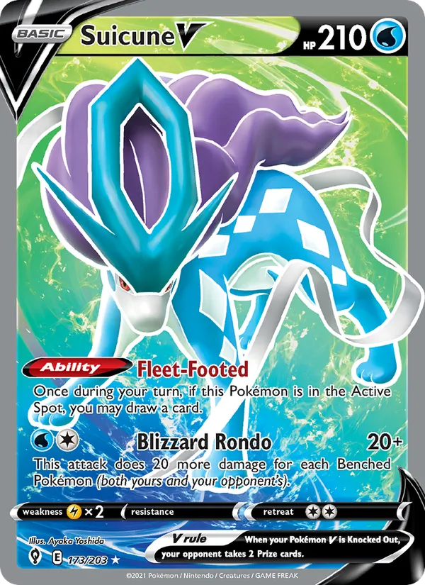 Suicune V #173/203