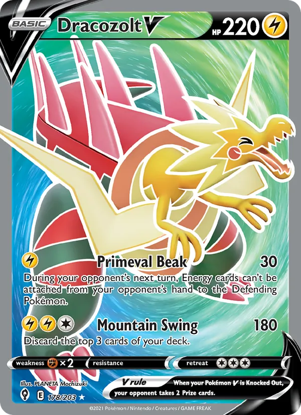 Dracozolt V #178/203