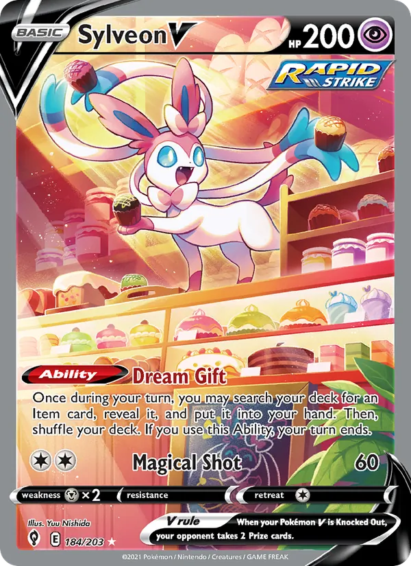 Sylveon V #184/203