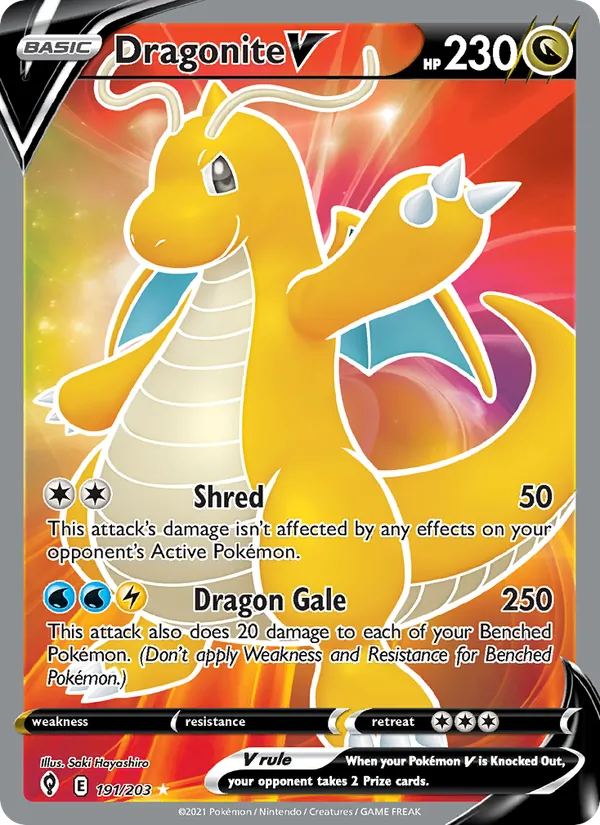 Dragonite V #191/203