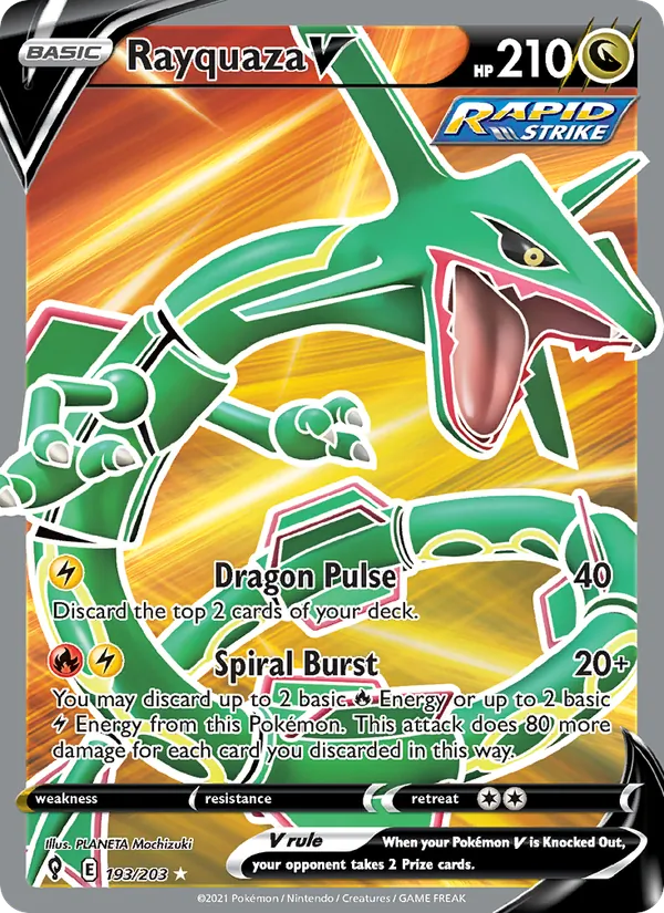 Rayquaza V #193/203