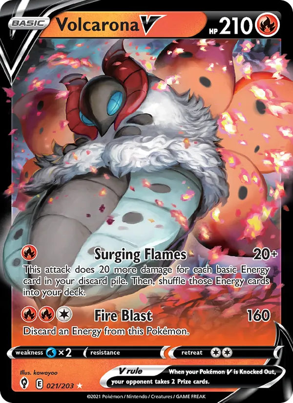 Volcarona V #21/203