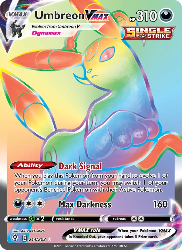 Umbreon VMAX #214/203