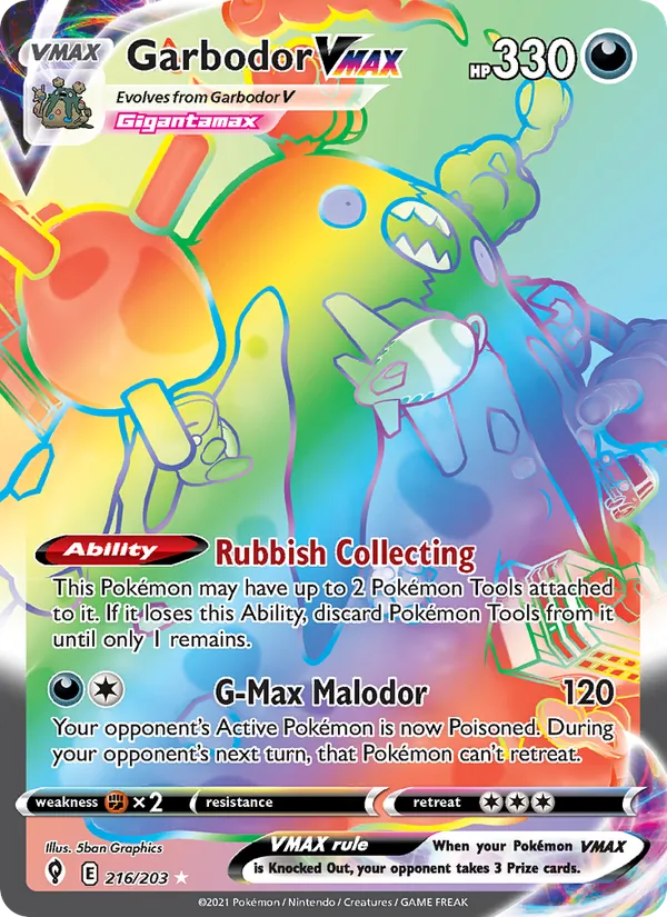 Garbodor VMAX #216/203