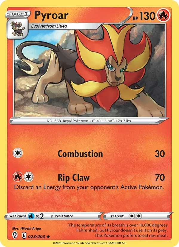 Pyroar #23/203
