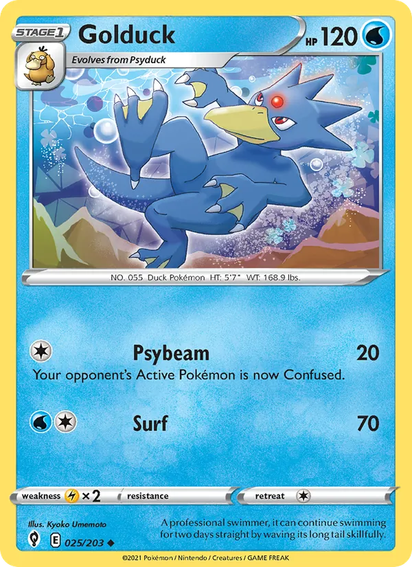 Golduck #25/203