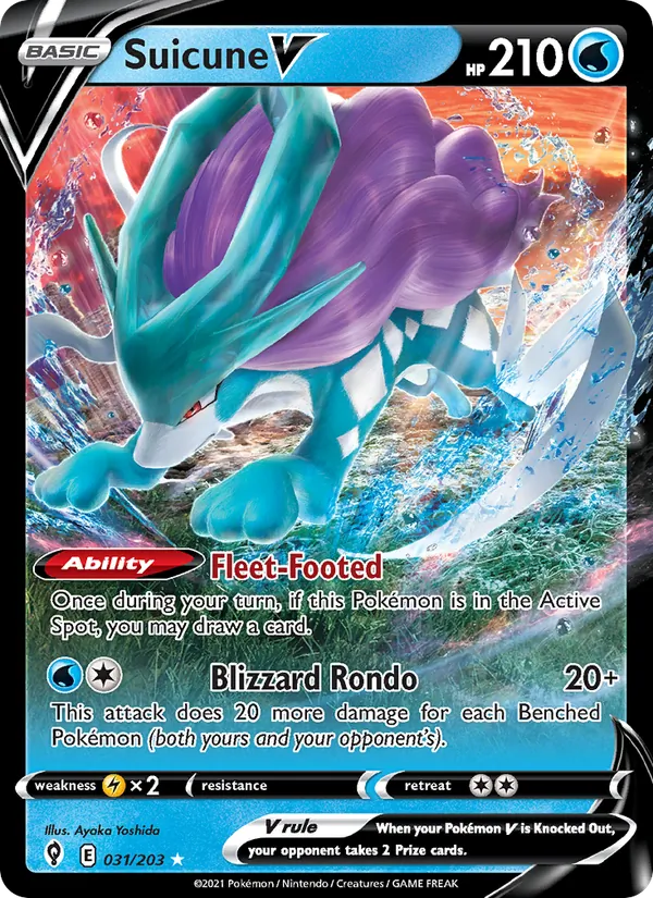 Suicune V #31/203