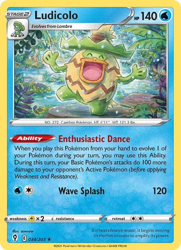 Ludicolo #34/203