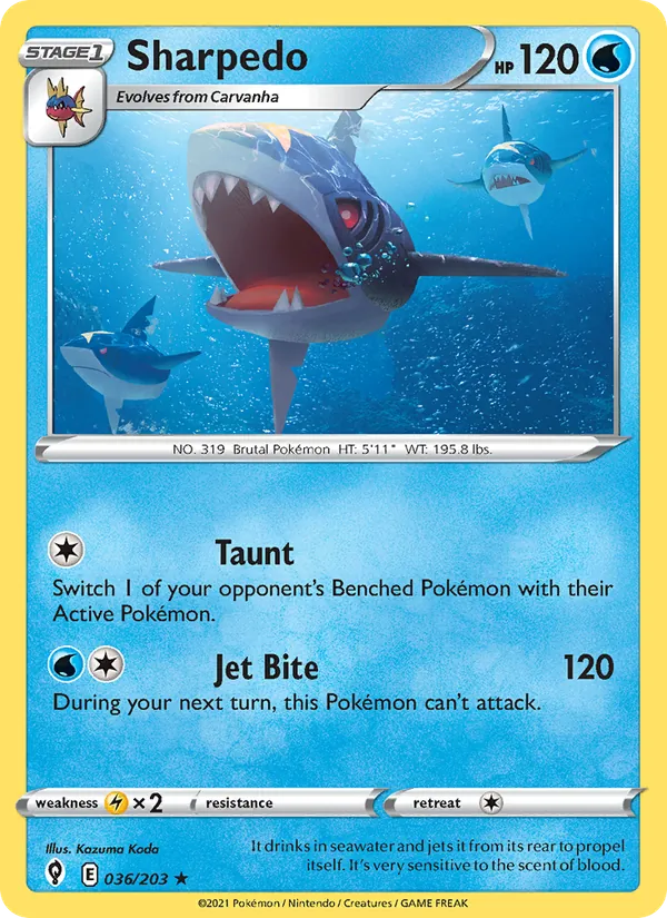 Sharpedo #36/203