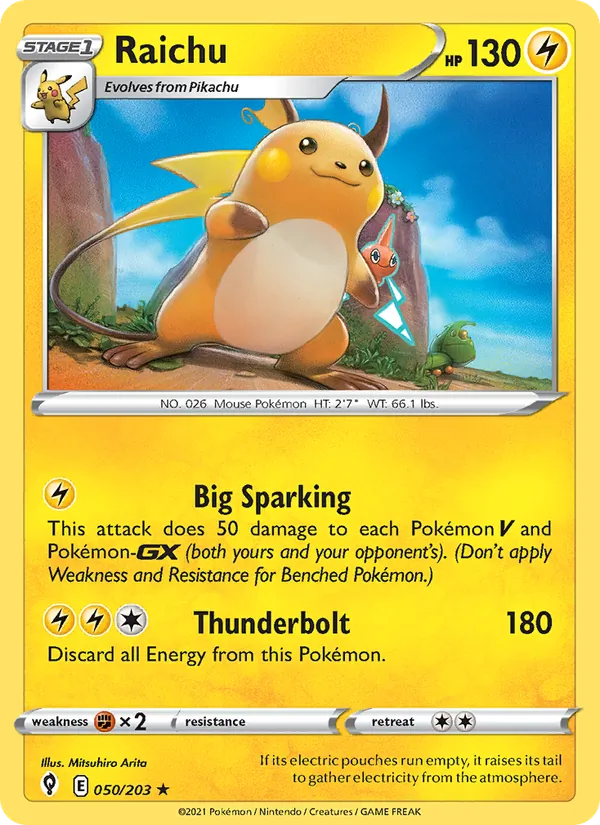 Raichu #50/203