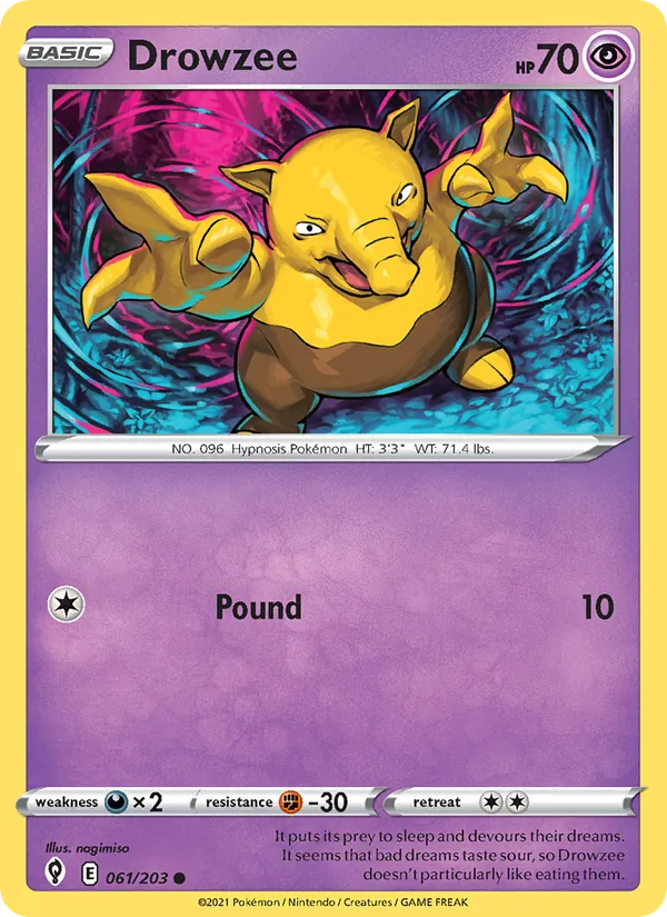 Drowzee #61/203