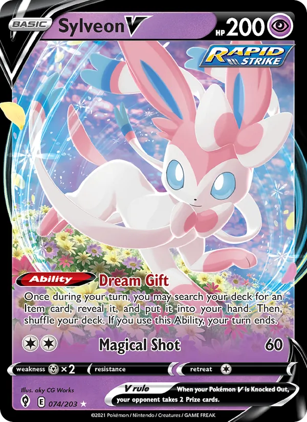 Sylveon V #74/203