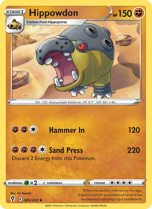 Hippowdon #85/203