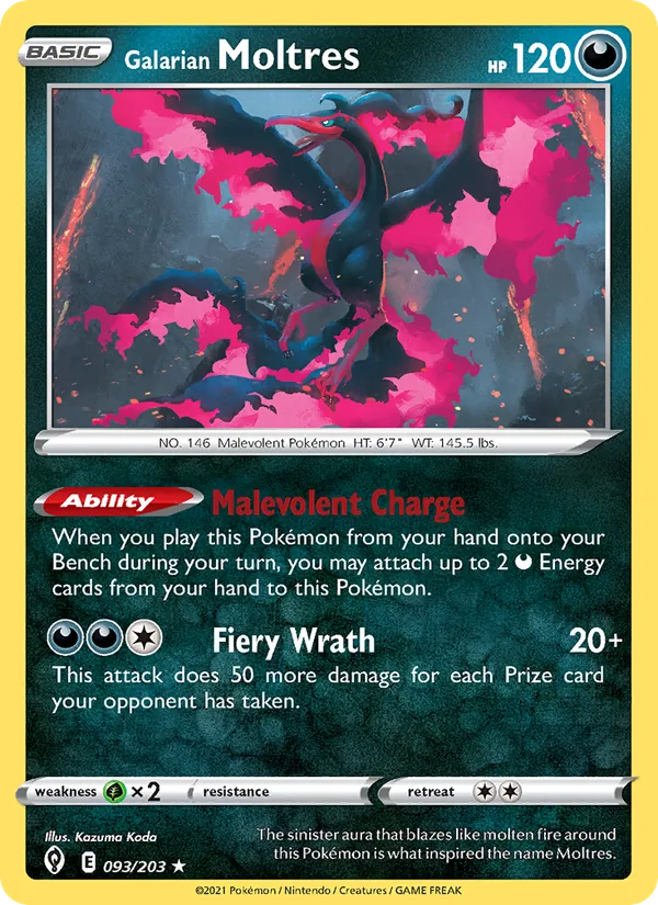 Galarian Moltres #93/203