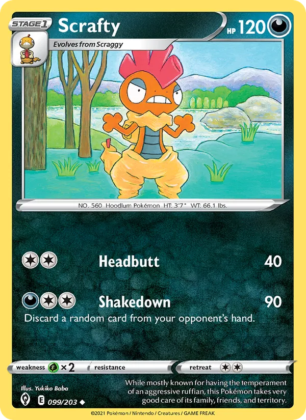 Scrafty #99/203