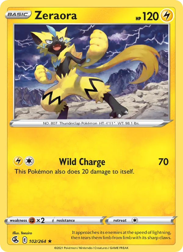 Zeraora #102/264