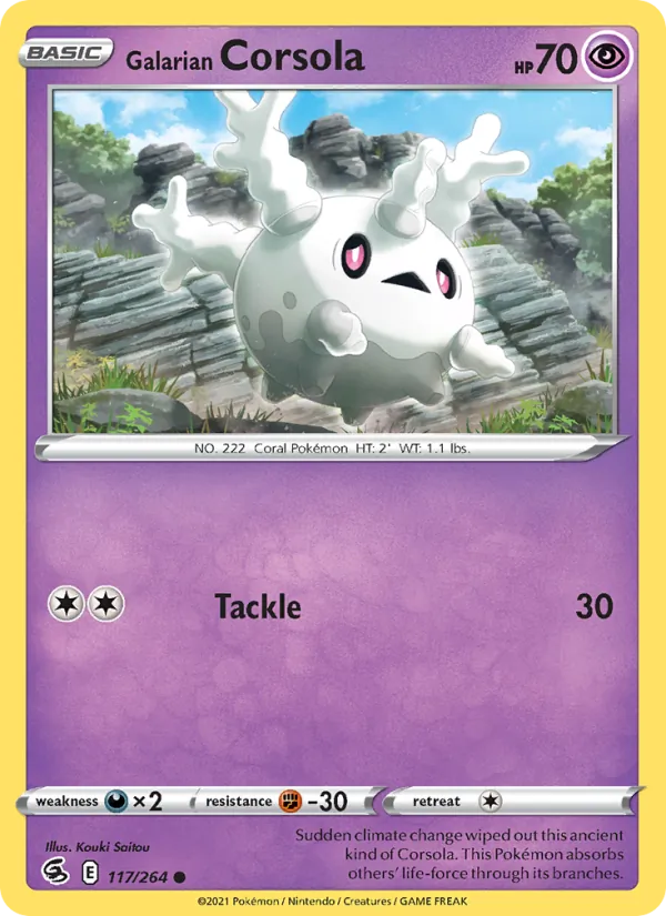 Galarian Corsola #117/264