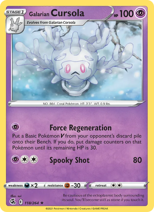 Galarian Cursola #118/264