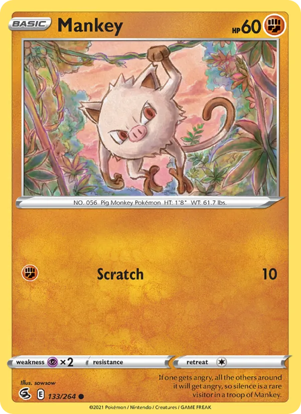 Mankey #133/264