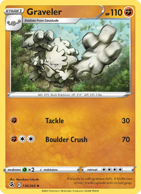 Graveler #136/264
