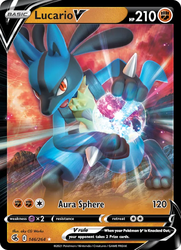 Lucario V #146/264