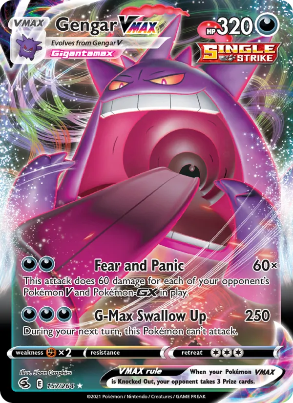 Gengar VMAX #157/264