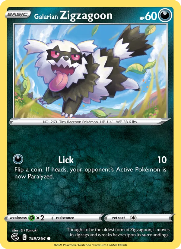 Galarian Zigzagoon #159/264