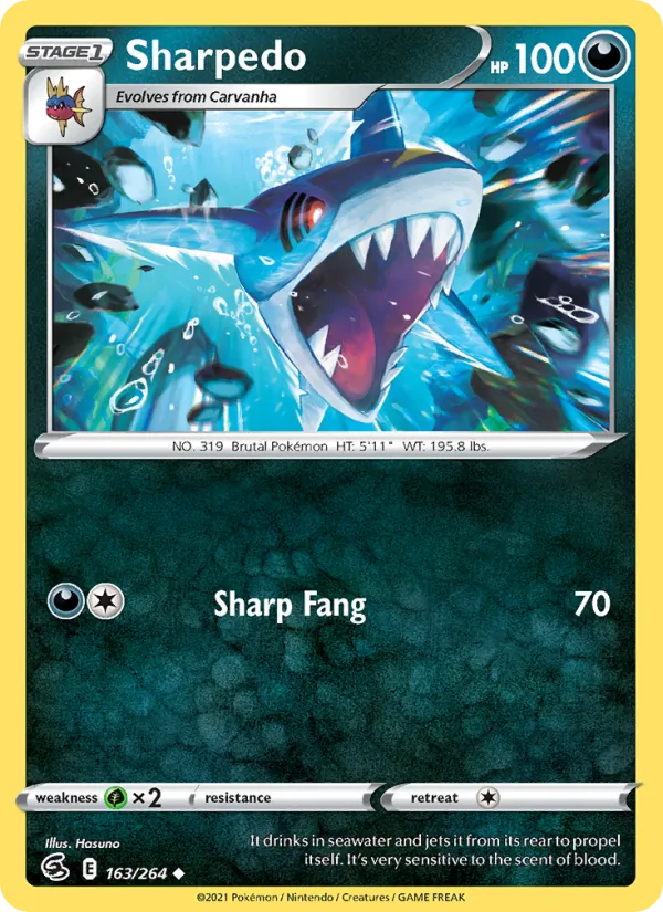 Sharpedo #163/264