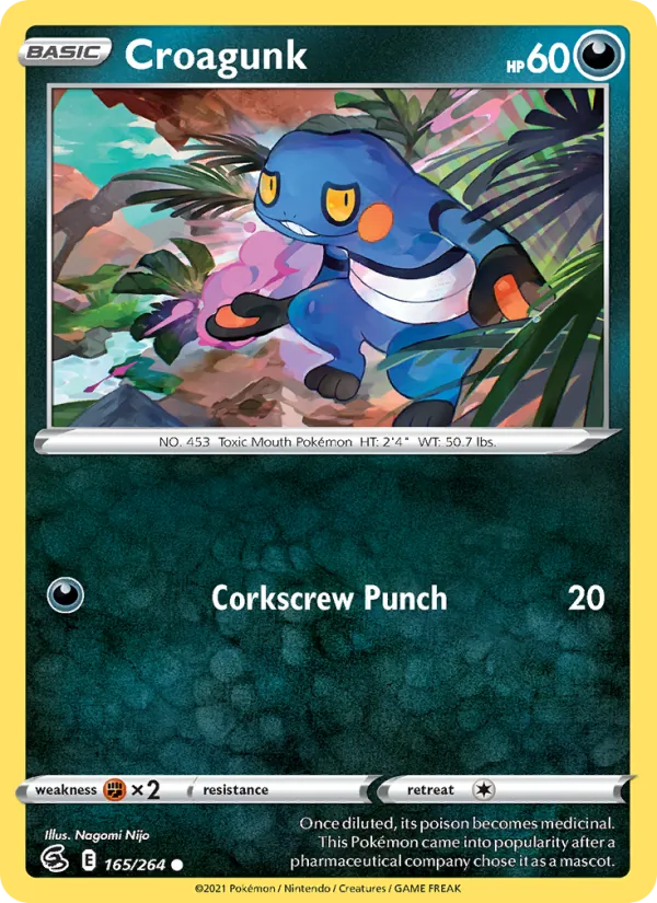 Croagunk #165/264