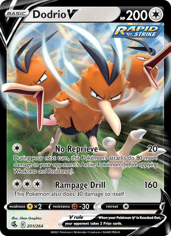 Dodrio V #201/264