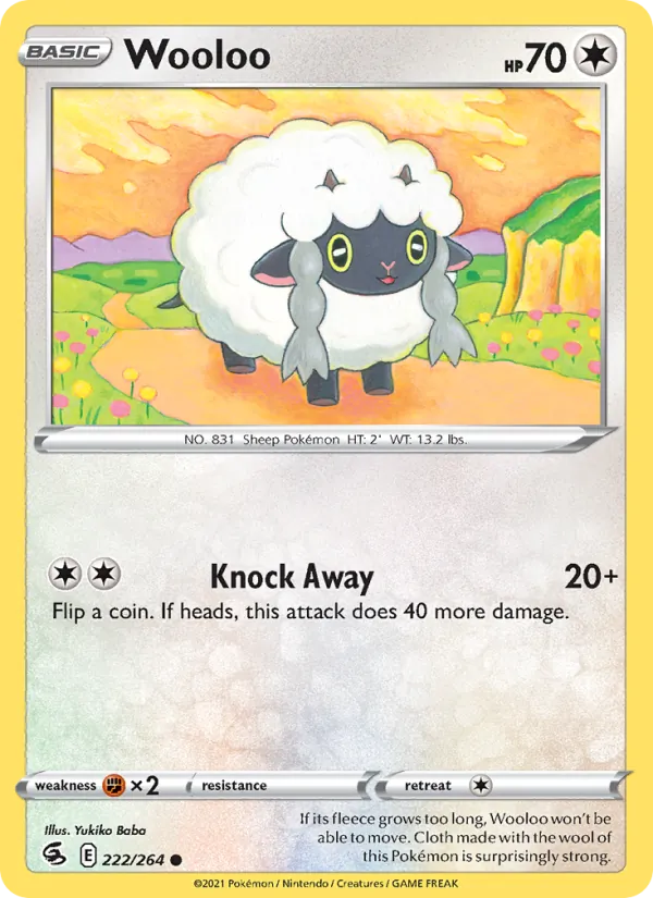 Wooloo #222/264