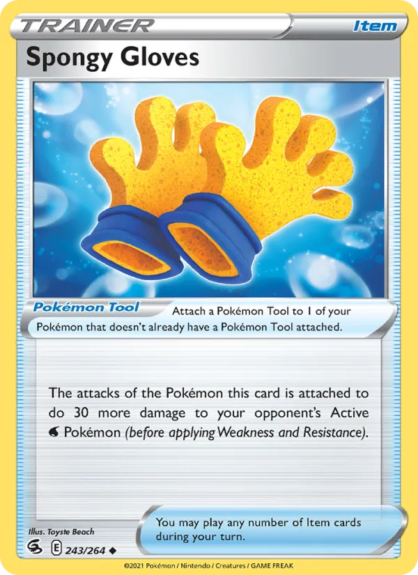 Spongy Gloves #243/264