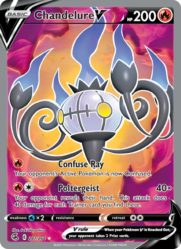 Chandelure V #247/264