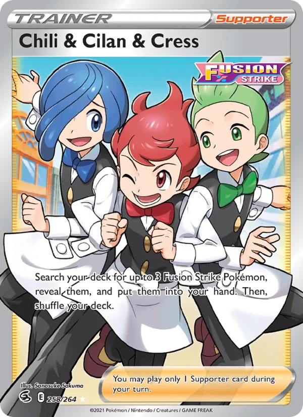 Chili & Cilan & Cress #258/264