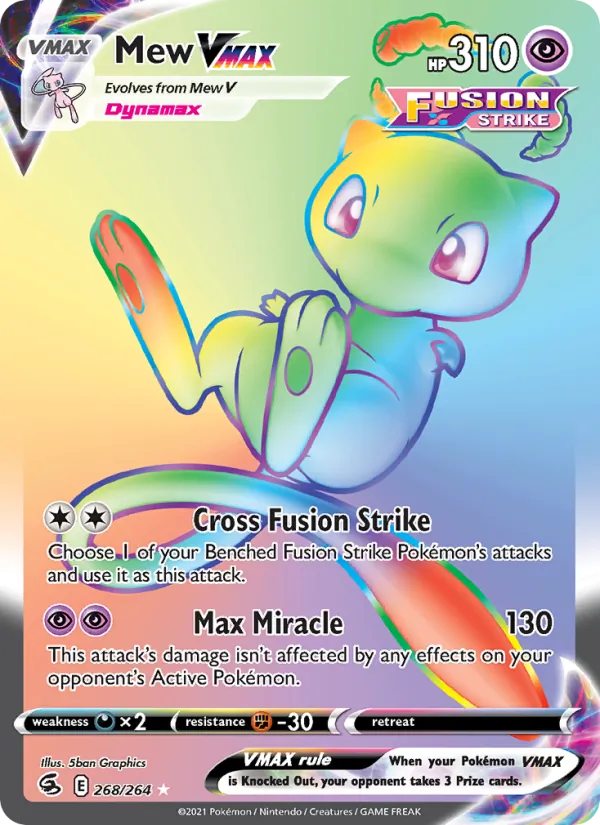 Mew VMAX #268/264