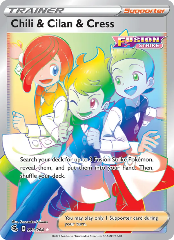 Chili & Cilan & Cress #273/264