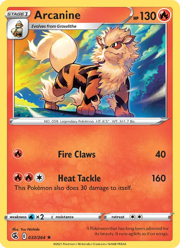 Arcanine #33/264
