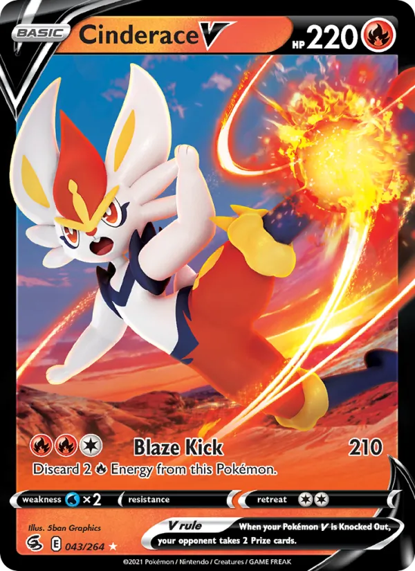 Cinderace V #43/264