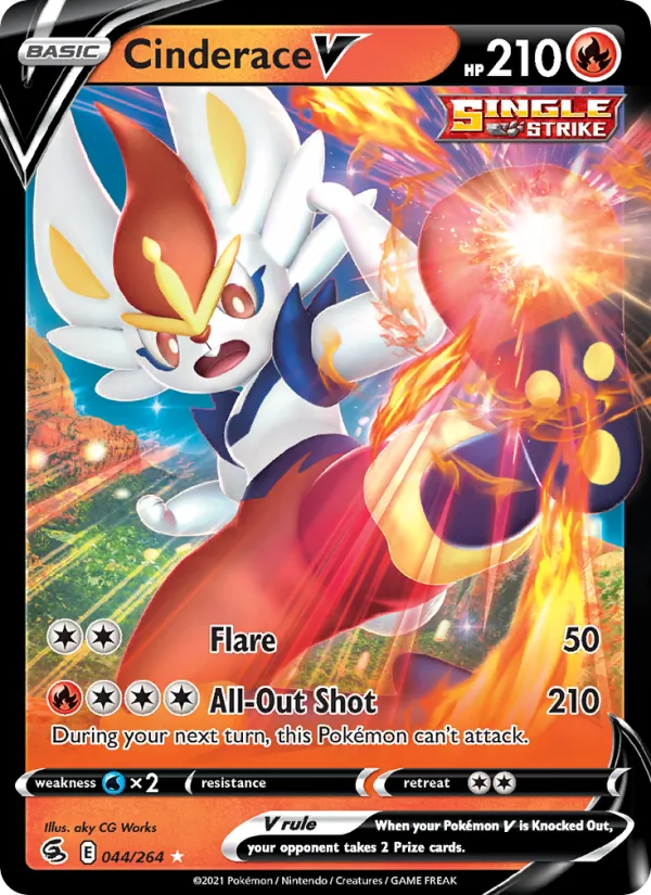 Cinderace V #44/264