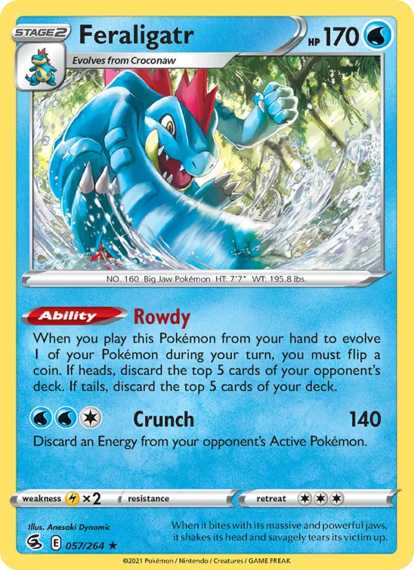 Feraligatr #57/264